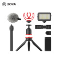 BOYA BY-VG350 Ultimate Видеокомплект смартфона для YouTube Vlogger